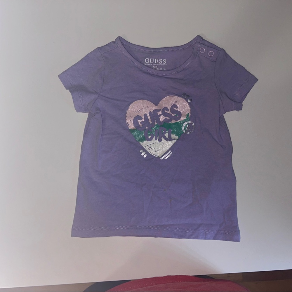 Guess baby Purple T-Shirt